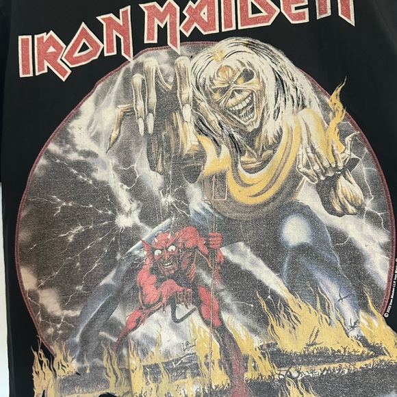 Iron Maiden Black Graphic Tee - Picture 2 of 4